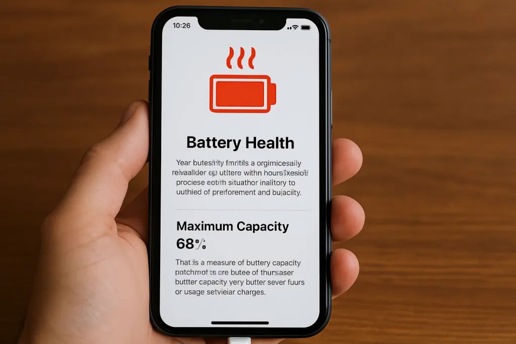 داغ شدن گوشی